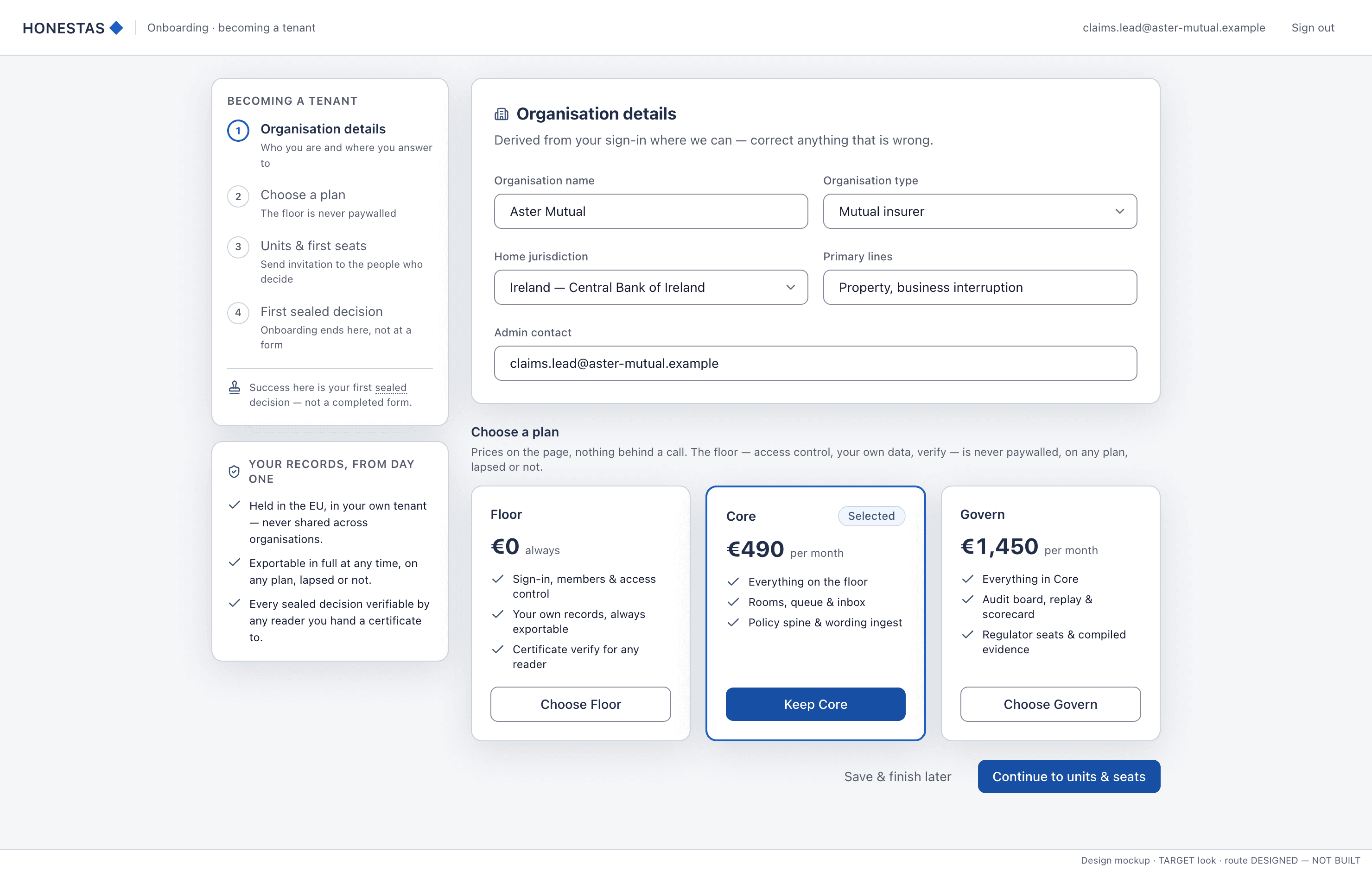 Onboarding